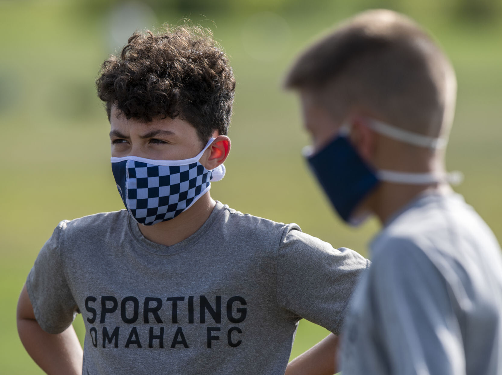 Soccer With Masks